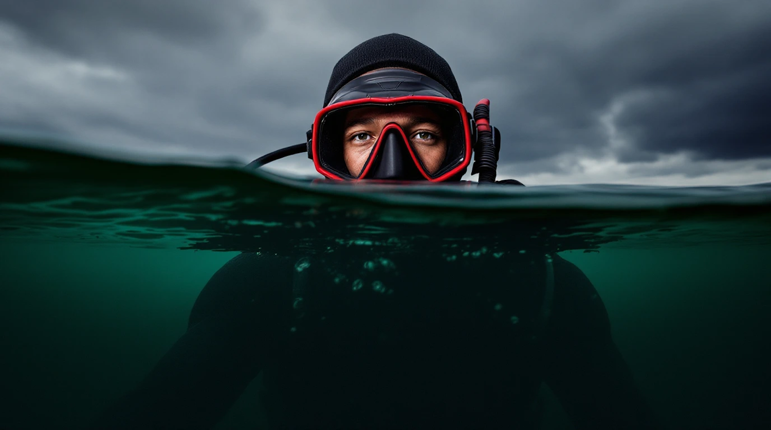 A person metaphorically breaking free from an echo chamber, surrounded by a diverse array of news sources and viewpoints, enabled by Edge AI's personalized curation.
