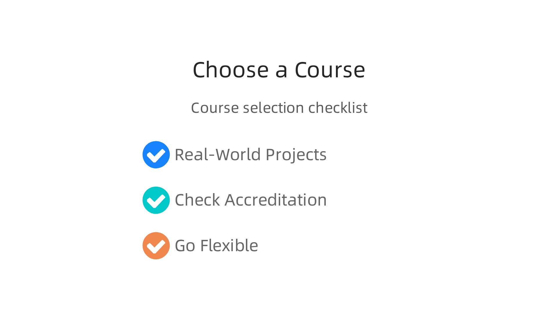Key criteria to consider when selecting a data analytics course for media analysis skills.