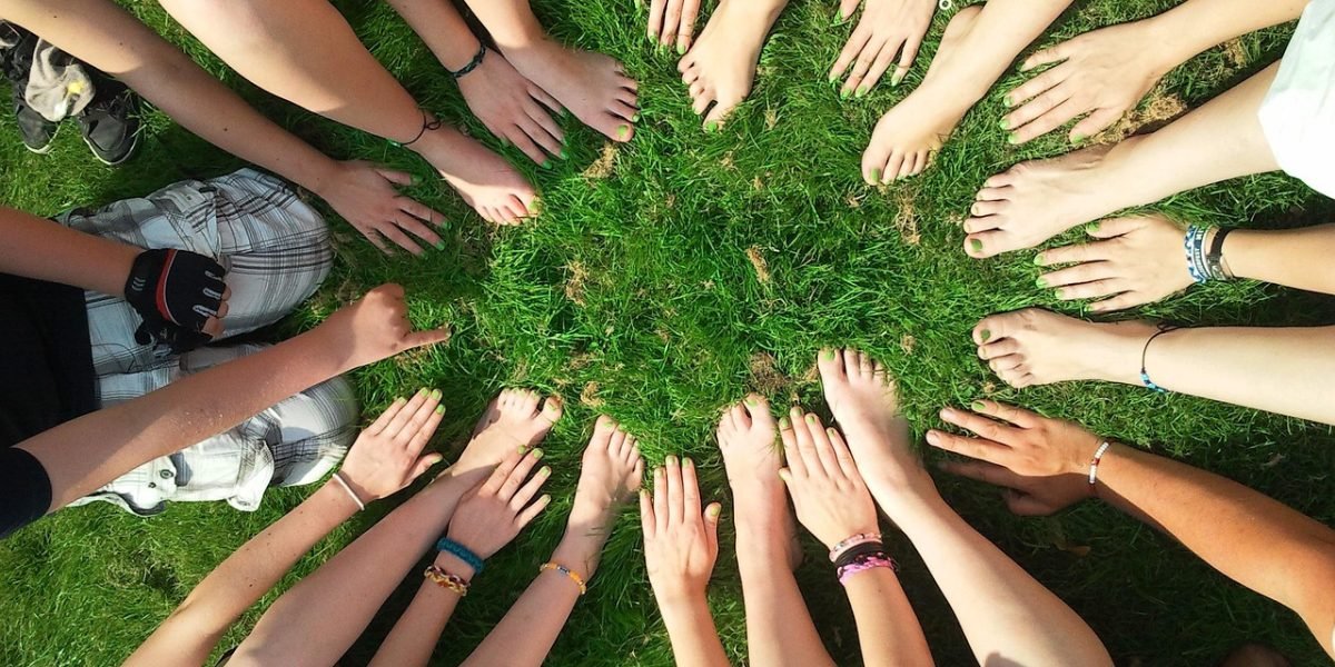 A marketing team actively collaborating, emphasizing the importance of ethical and balanced campaign planning.