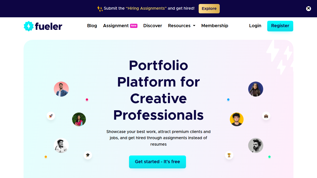 Fueler offers resources and examples for building strong data analyst portfolios to help land jobs.