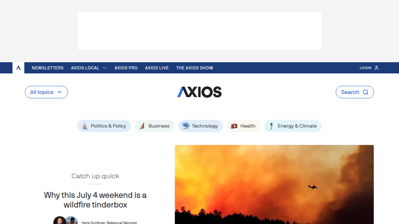 Axios, a prominent news organization, often covers technology and media trends, including trust-building platforms.