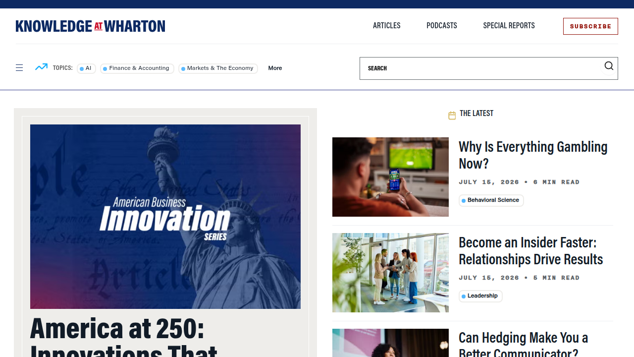 Screenshot from Wharton Knowledge discussing AI tools for detecting media bias in news reports.